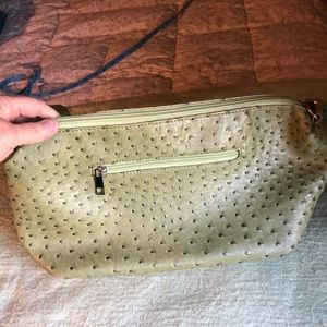 Green Ostrich Handbag